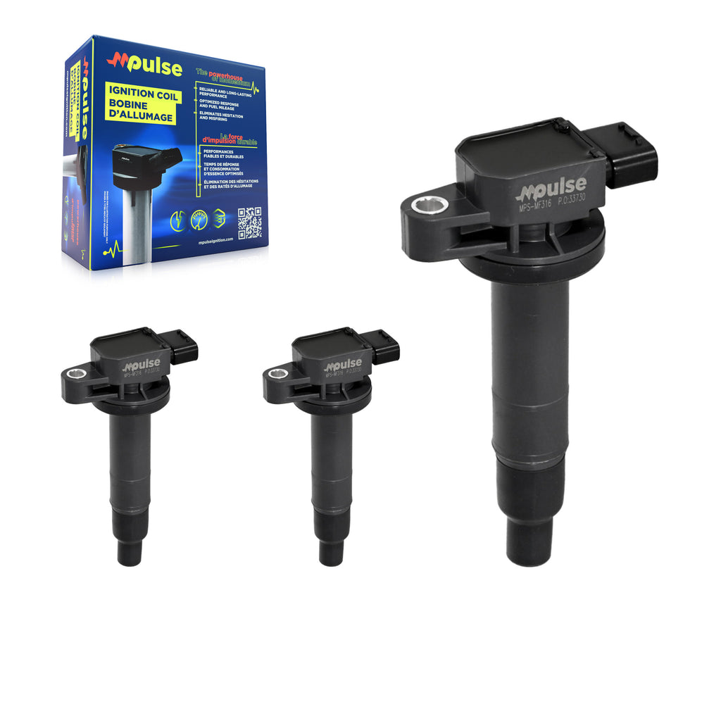 Mpulse Ignition Coil Kit For Toyota Prius Yaris Scion C xB Echo xA