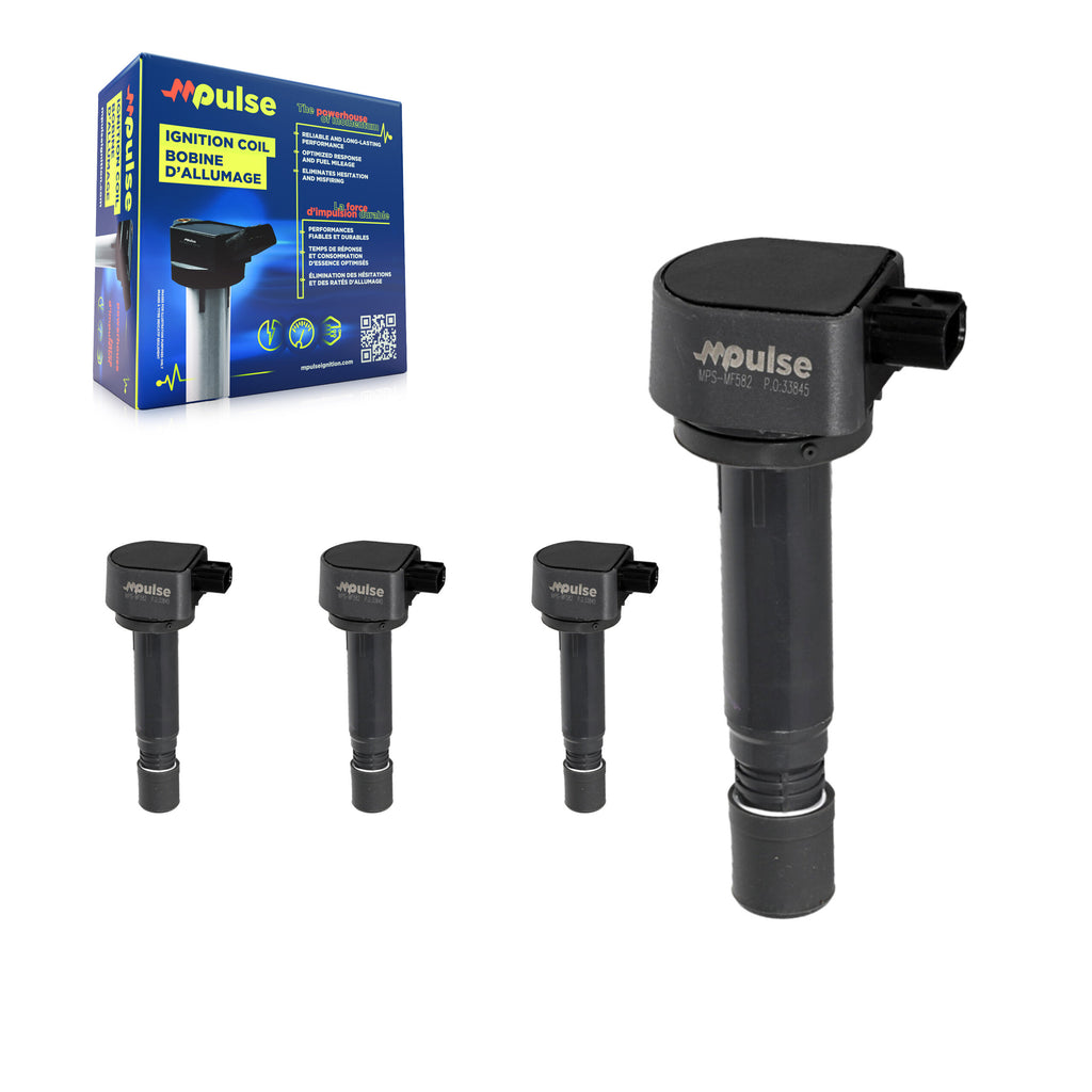 Mpulse Ignition Coil Kit For 2006-2011 Honda Civic 1.8L