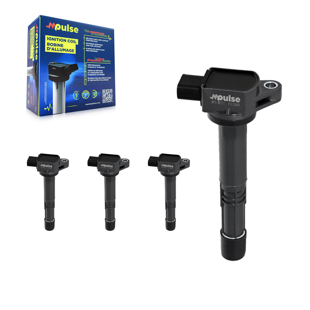 Mpulse Ignition Coil Kit For Honda Civic Accord CR-V Element Acura RSX S2000 CSX