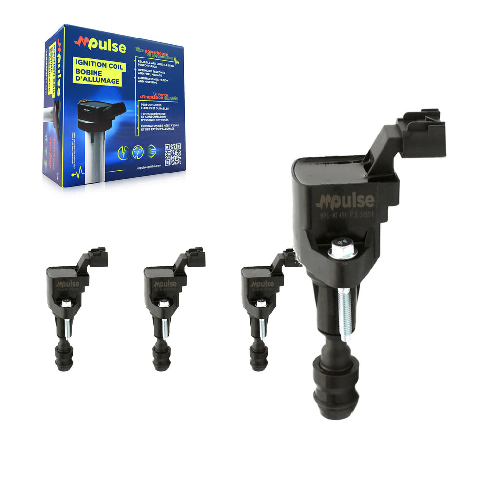 Mpulse Ignition Coil Kit For Chevrolet Equinox Malibu GMC Terrain Buick Cobalt