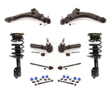 Front Control Arms Complete Shock Tie Rods Link Sway Bar Kit (10Pc) For Chevrolet Impala KSS-104107