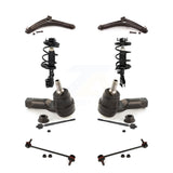 Front Control Arms Complete Shock Tie Rods Link Sway Bar Kit (10Pc) For Mitsubishi Lancer KSS-104143