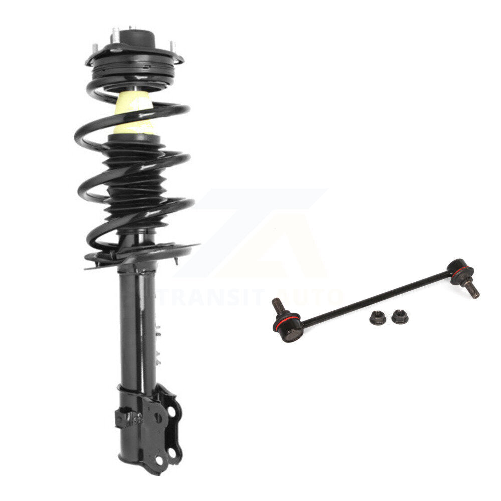 Front Left Complete Shock Assembly And TOR Link Kit For Hyundai Accent Kia Rio Rio5 KSS-105423