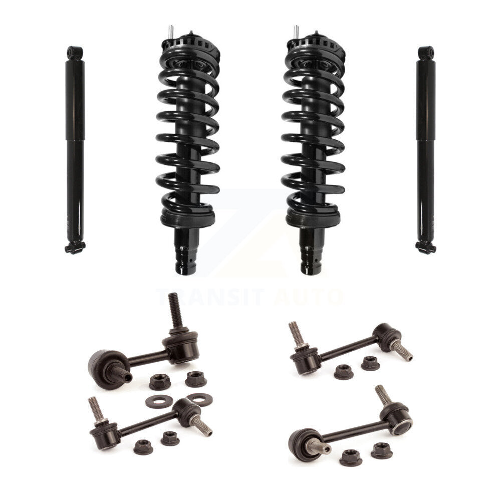 2002 2003 Chevrolet GMC Isuzu Oldsmobile Chevy GM General Motors Ascender Bravada Envoy XL Trailblazer EXT 4.2L Coil rear springs