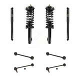 Front Rear Complete Strut Shock & TOR Bar Link Kit (8Pc) For Jeep Grand