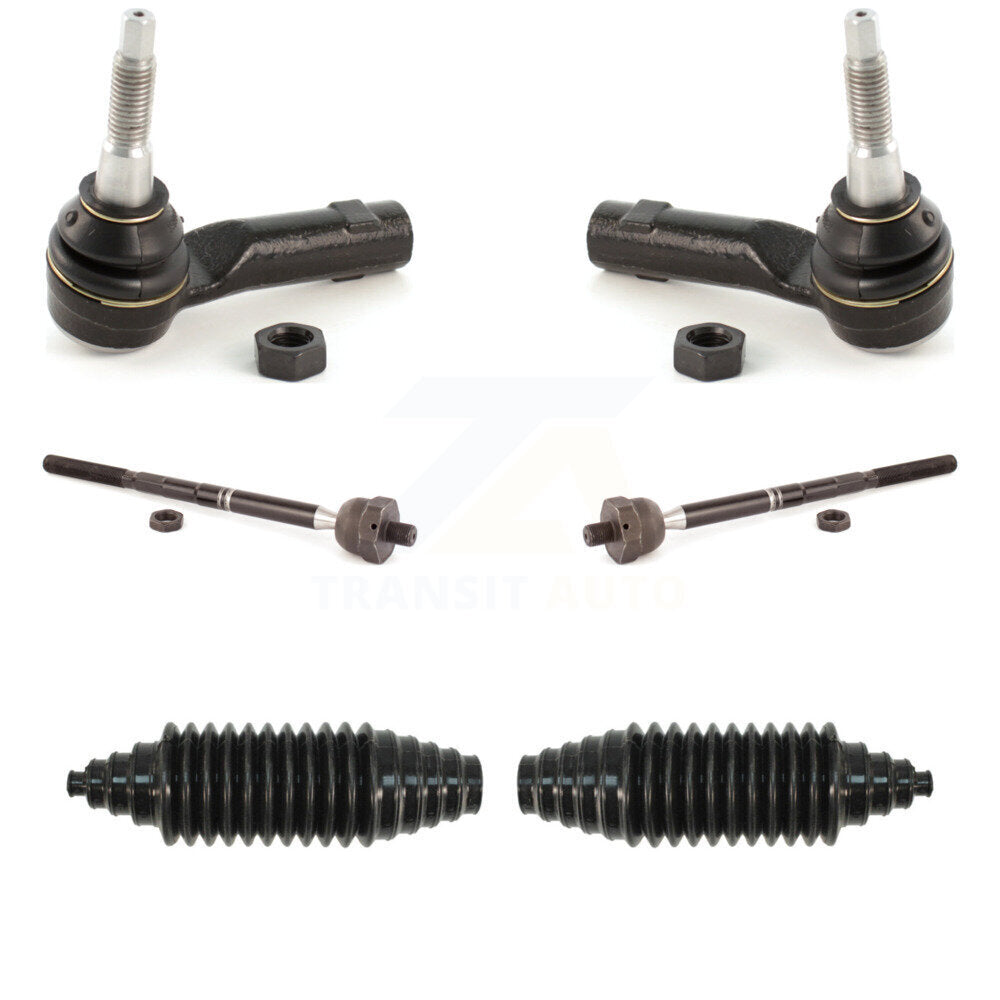 100042 Front Steering Tie Rod End & Boot Kit For 2004-2006 Ford F-150 4WD KTB ...