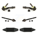 Front Tie Rod End & Boot Kit For BMW 530i 650i 525i 645Ci 528i 550i M5 M6 545i 535i KTB-100062