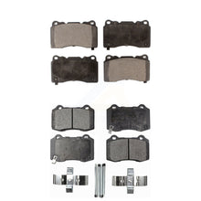 Charger l&#39;image dans la galerie, Front Rear Ceramic Brake Pads Kit For Cadillac CTS Tesla STS X S