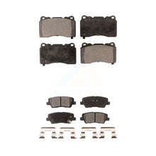 Charger l&#39;image dans la galerie, Front Rear Ceramic Brake Pads Kit For Cadillac ATS CTS