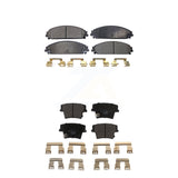 Front Rear Ceramic Brake Pads Kit For Dodge Charger Chrysler 300 Challenger