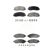 Charger l&#39;image dans la galerie, Front Rear Ceramic Brake Pads Kit For 2005-2007 Ford F-250 Super Duty F-350