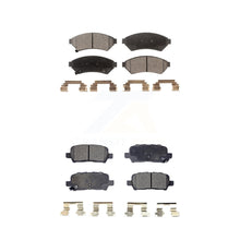 Charger l&#39;image dans la galerie, Front Rear Ceramic Brake Pads Kit For Pontiac Grand Prix Buick LaCrosse Allure