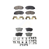 Front Rear Ceramic Brake Pads Kit For Acura RDX