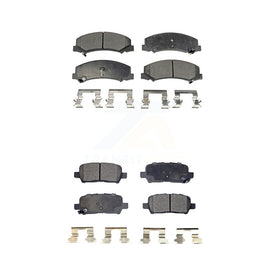Front Rear Ceramic Brake Pads Kit For Chevrolet Impala Limited