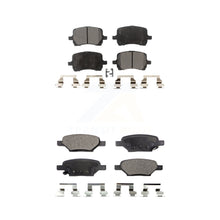 Charger l&#39;image dans la galerie, Front Rear Ceramic Brake Pads Kit For Chevrolet Malibu Pontiac G6 Cobalt Saturn