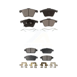 Front Rear Ceramic Brake Pads Kit For 2006-2007 Mazda 6 Mazdaspeed