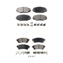 Charger l&#39;image dans la galerie, Front Rear Ceramic Brake Pads Kit For 2012-2018 Toyota Prius V