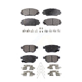 Front Rear Ceramic Brake Pad Kit For Scion Toyota tC Matrix Pontiac Vibe Corolla