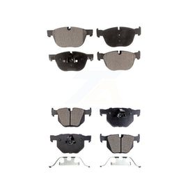 Front Rear Ceramic Brake Pads Kit For BMW X5 X6