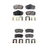 Front Rear Ceramic Brake Pads Kit For Hyundai Tucson Kia Sportage Cadenza