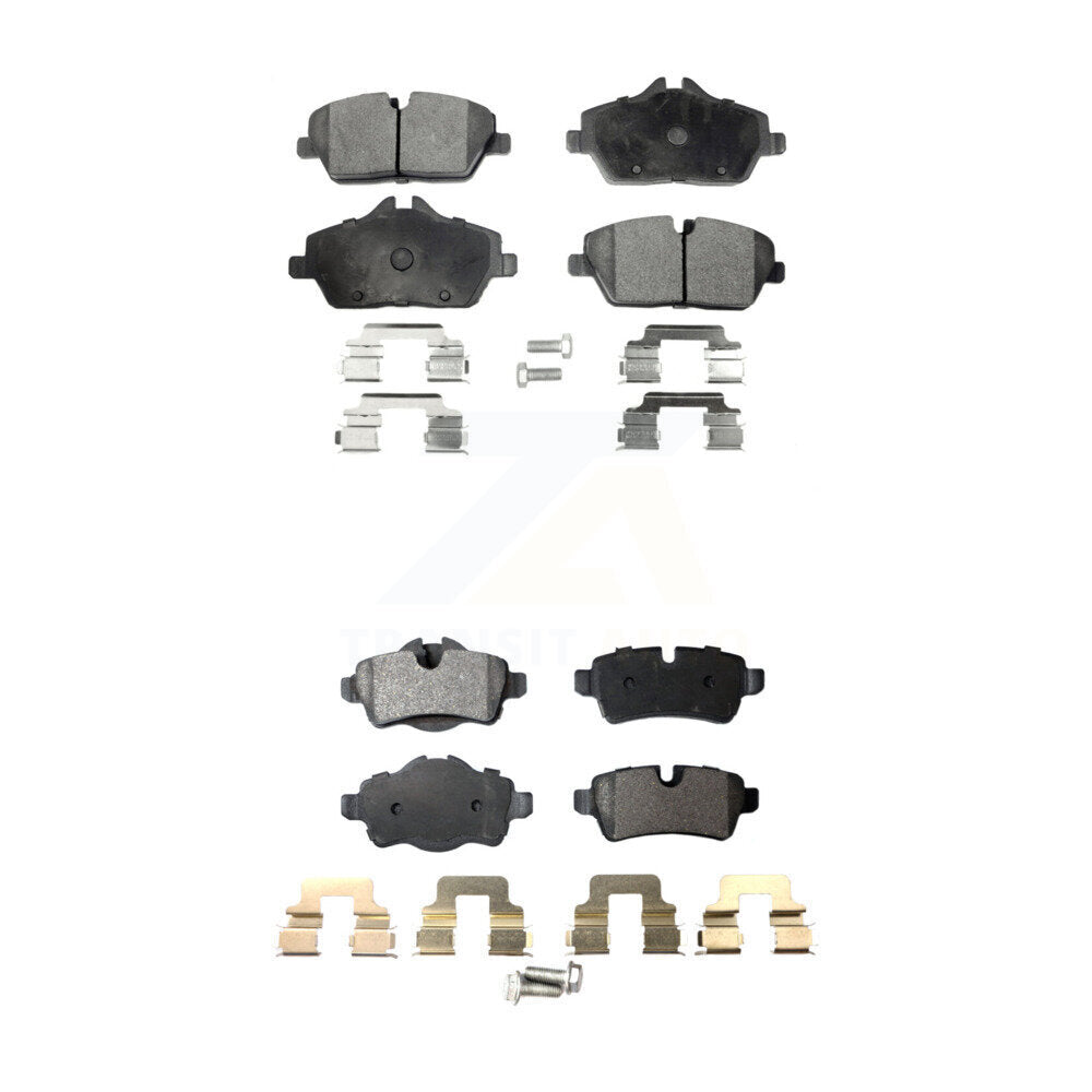 Front Rear Ceramic Brake Pads Kit For Mini Cooper With 280mm Diameter Rotor