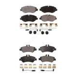 Front Rear Ceramic Brake Pads Kit For Sprinter 2500 Mercedes-Benz Freightliner