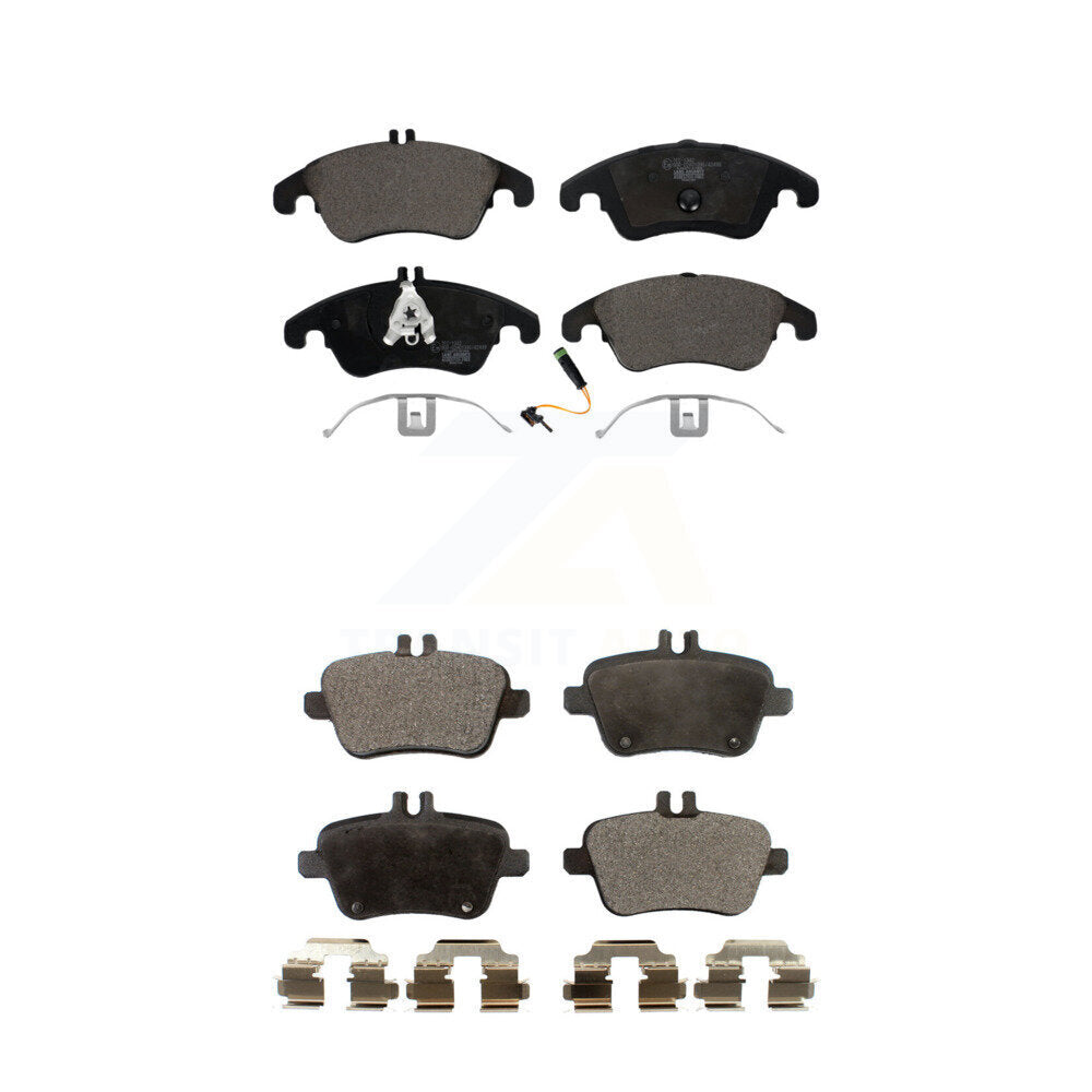 Front Rear Ceramic Brake Pads Kit For Mercedes-Benz SLK250 SLK350 SLK300 SLC300