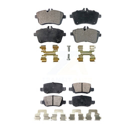 Front Rear Ceramic Brake Pads Kit For 2006-2011 Mercedes-Benz B200