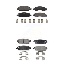 Charger l&#39;image dans la galerie, Front Rear Ceramic Brake Pads Kit For Chevrolet Silverado 1500 GMC Sierra Tahoe