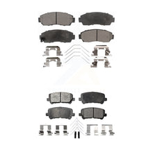 Charger l&#39;image dans la galerie, Front Rear Ceramic Brake Pads Kit For 2011-2017 Honda Odyssey