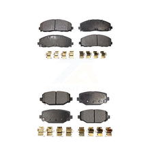 Charger l&#39;image dans la galerie, Front Rear Ceramic Brake Pad Kit For Dodge Grand Caravan Journey Chrysler Town &amp;