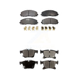 Front Rear Ceramic Brake Pads Kit For Chrysler Pacifica Voyager Grand Caravan