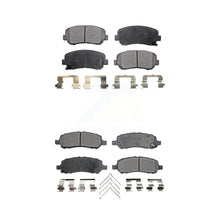 Charger l&#39;image dans la galerie, Front Rear Ceramic Brake Pads Kit For 2013-2016 Dodge Dart