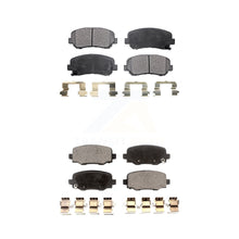 Charger l&#39;image dans la galerie, Front Rear Ceramic Brake Pads Kit For Chrysler 200 With 305mm Diameter Rotor