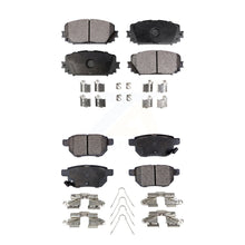 Charger l&#39;image dans la galerie, Front Rear Ceramic Brake Pads Kit For Toyota Yaris