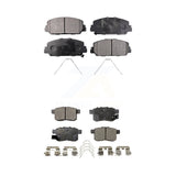 Front Rear Ceramic Brake Pads Kit For Honda Accord