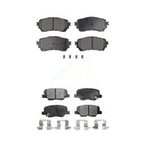 Front Rear Ceramic Brake Pads Kit For Mazda 6