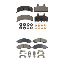 Charger l&#39;image dans la galerie, Front Rear Ceramic Brake Pads Kit For 2000 GMC Yukon With Dual Piston Caliper