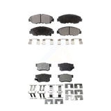 Front Rear Ceramic Brake Pads Kit For Honda Accord Acura CL