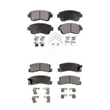 Front Rear Ceramic Brake Pads Kit For Toyota Camry Lexus ES300 Celica