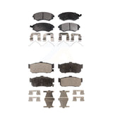 Front Rear Ceramic Brake Pads Kit For INFINITI G20