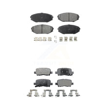 Charger l&#39;image dans la galerie, Front Rear Ceramic Brake Pads Kit For Honda Odyssey Acura MDX