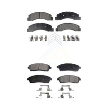 Charger l&#39;image dans la galerie, Front Rear Ceramic Brake Pads Kit For Ford F-250 Super Duty F-350 Excursion