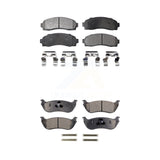 Front Rear Ceramic Brake Pads Kit For Ford Explorer Mercury Mountaineer