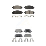 Front Rear Ceramic Brake Pads Kit For 2003-2006 Acura MDX