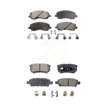 Charger l&#39;image dans la galerie, Front Rear Ceramic Brake Pad Kit For Jeep Patriot Dodge Compass Chrysler Caliber