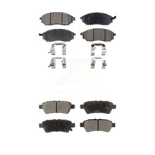 Charger l&#39;image dans la galerie, Front Rear Ceramic Brake Pads Kit For 2008-2012 Nissan Pathfinder 5.6L