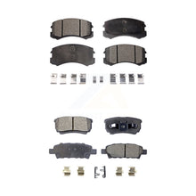 Charger l&#39;image dans la galerie, Front Rear Ceramic Brake Pads Kit For 2007 Mitsubishi Lancer