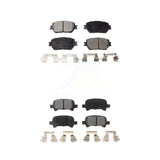 Front Rear Ceramic Brake Pads Kit For Toyota Camry Vehicles Manufactured In USA