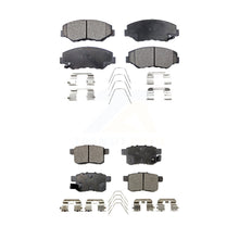 Charger l&#39;image dans la galerie, Front Rear Ceramic Brake Pads Kit For Honda Accord